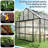 Outdoor Walk-in Greenhouse,Polycarbonate Greenhouse with Windproof Aluminum Frame,Design for Backyard or Garden Use-107403146