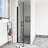 28"W x 72" H Pivot Semi-Frameless Shower Door
