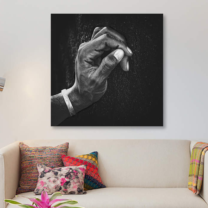 «The Patient Husband», impression sur toile, H 12 po x l 12 po x P 1,5 po, Toile tendue, Pas de tapis