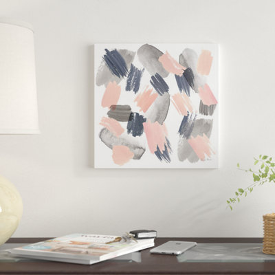«Gray Pink Mist II», reproduction sur toile