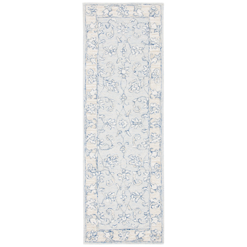Wool Hand Tufted Area Rug, Runner 69 X 244