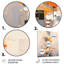 Bouquet de coups de crayon orange gris sur fond métallique-92736634