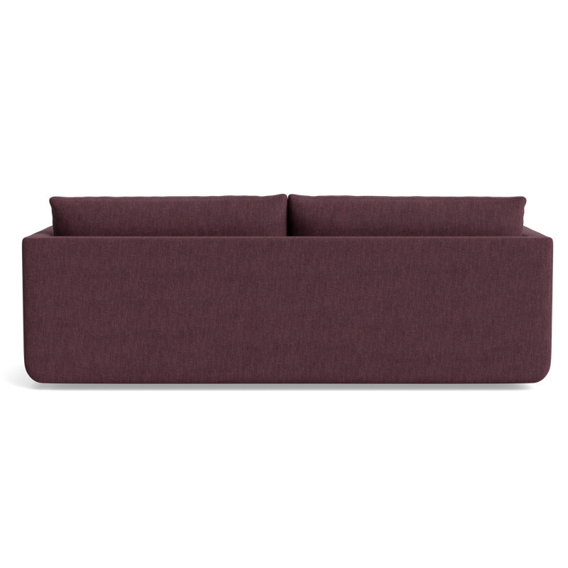 Eva Sofa (85"), Performance Weave - Aubergine