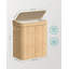 Bamboo Laundry Hamper with Handles-1519838486