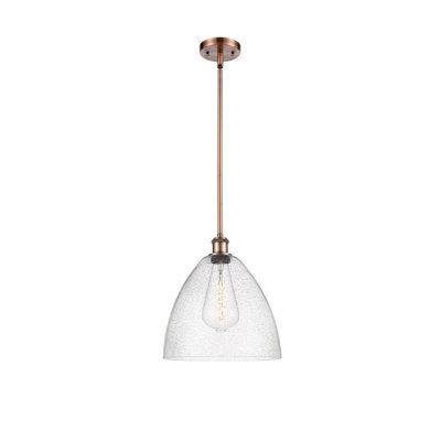 Luminaire suspendu en forme de globe à 1 lumière Angeliz