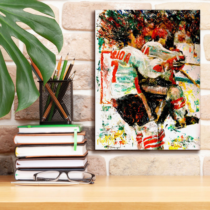 «Red Barrel Studio» par Murray Henderson, reproduction d'art sur toile, H 16 po x l 12 po x P 0,75 po