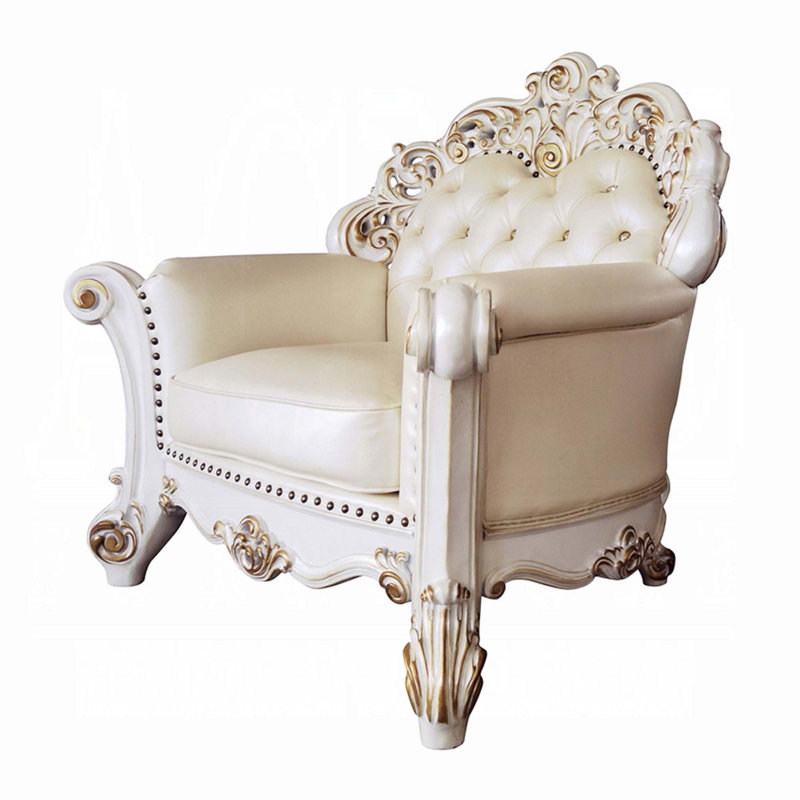 Fauteuil club capitonné Mengiste