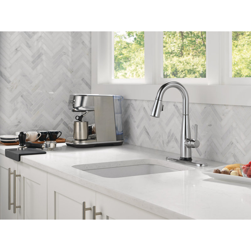 Touch2O Bar / Prep Faucet with Touchless Technology, Arctic Stainless