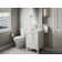 Verticyl Vitreous China Square Undermount Bathroom Sink with Overflow