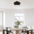 Bhagipuri Linen Blend Semi Flush Mount-88580158-88580160-88580161