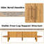 Buffet 59 po cannelé avec tablettes incurvées et rangement réglable-1756267591