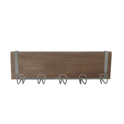 Porte-manteau mural en bois Legaspi