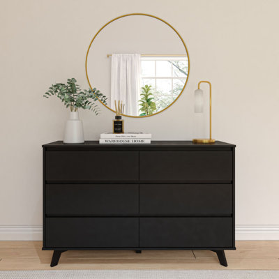 Commode scandinave à 6 tiroirs Lauritzen