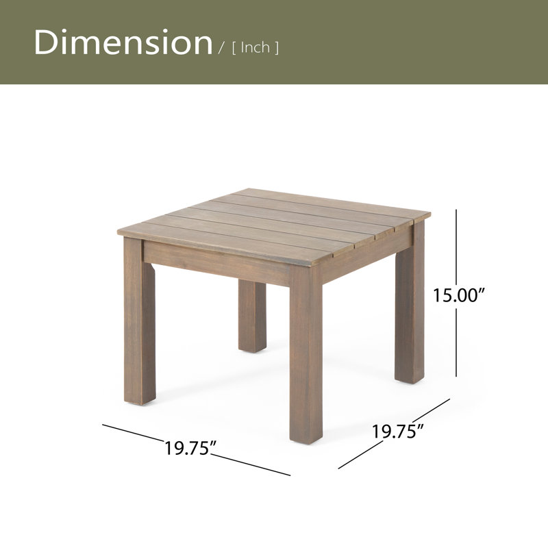 Table d'appoint, Gris