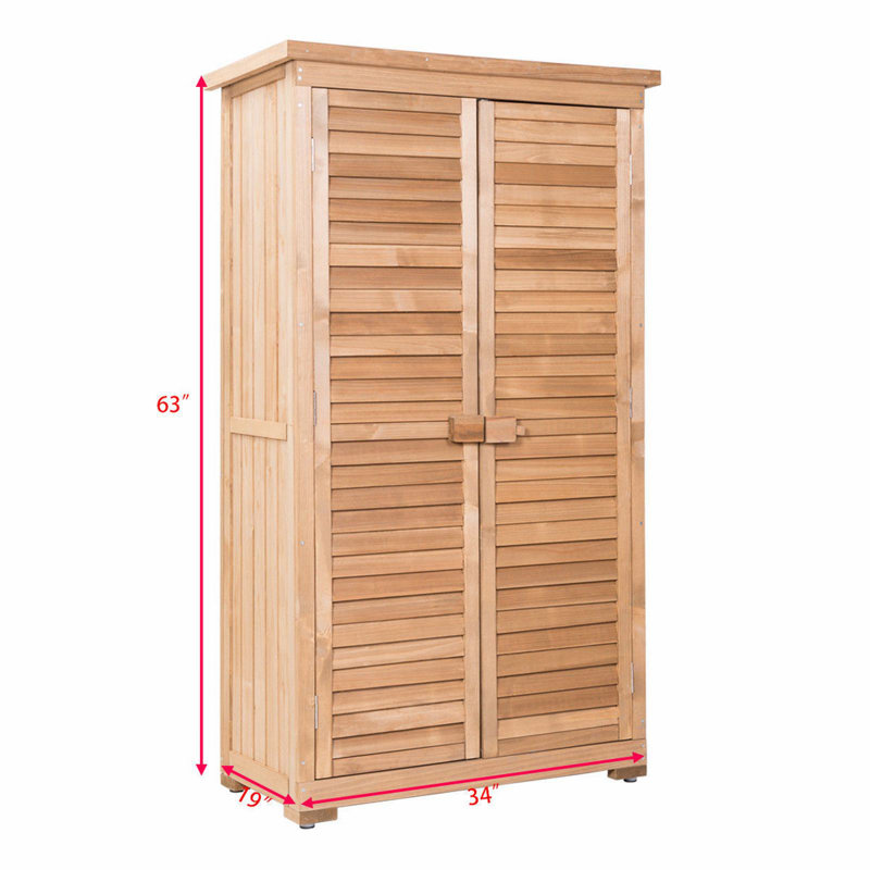 Remise de jardin en bois 5,25 pi