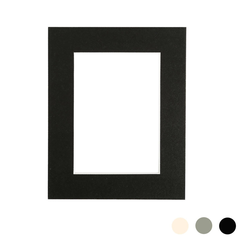 Nicola Spring - Picture Mount, Black, 25cm H x 20cm W x 0.5cm D