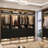 Traig 8ft Closet System with Wooden Drawers and Hanging Rods-649922351