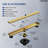 24" W Linear Shower Drain Trim-110910899