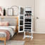 Jewellery Cabinet with Mirror Jewelry Armoire-93548330