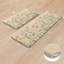 Ensemble de 2 tapis de cuisine 17 po x 47 po + 17 po x 29 po