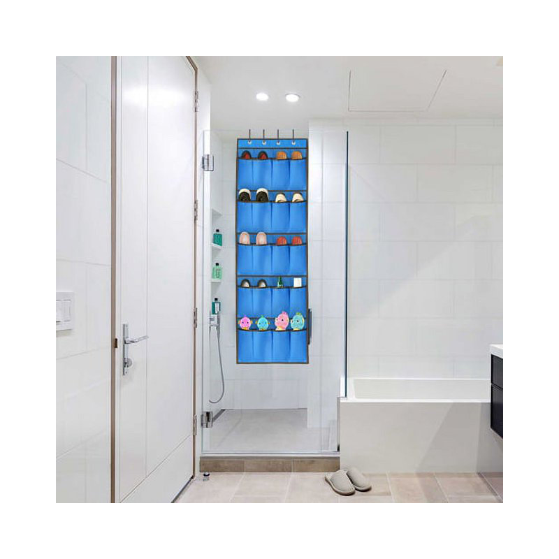 Organisateur de porte Cothern Farbic, Bleu