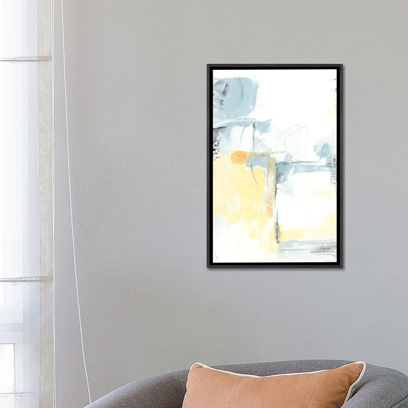 "Subtilité II" par Ethan Harper, reproduction d’art, H 26 po x l 18 po x P 1,5 po, Encadrement noir décoloré, Pas de tapis