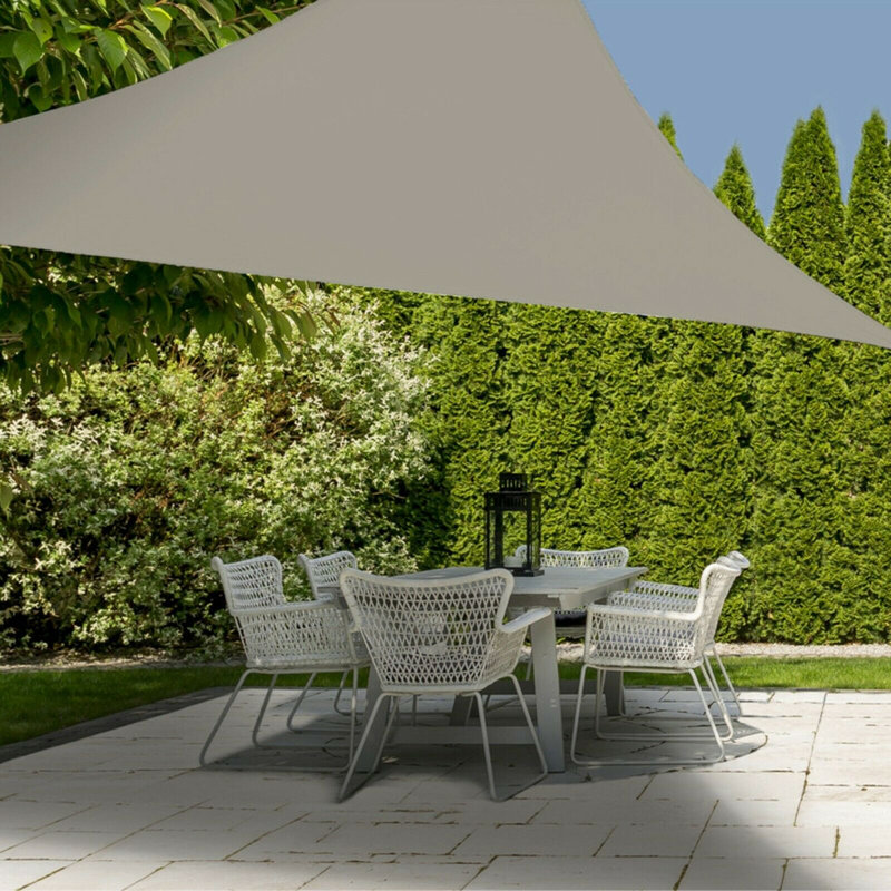 3m x 3m Triangular Shade Sail, Sage
