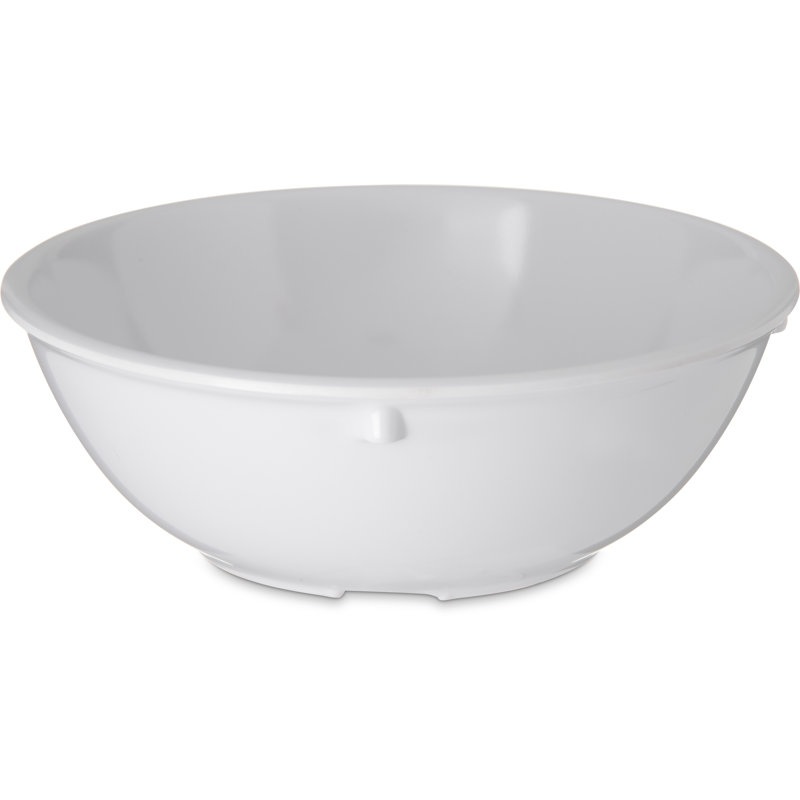 Dallas Ware® 14.8 oz. Melamine Nappie Bowl, White
