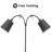 Niami 55" Arched Floor Lamp
