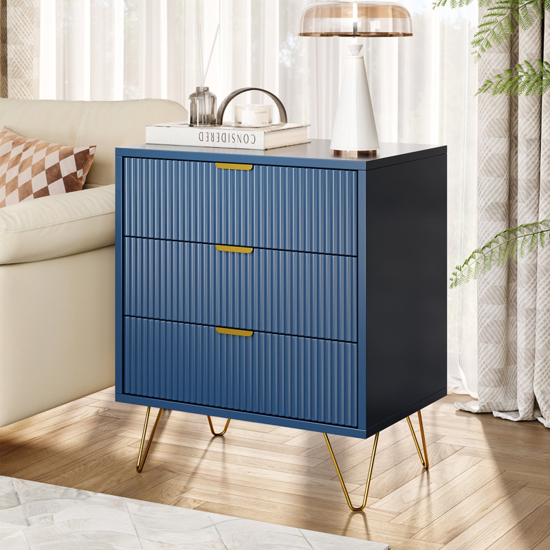 60cm W 3 - Drawer Chest of Drawers