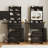 Small Makeup Vanity Desk With 3 Adjustable Lighted Mirror-1276956599