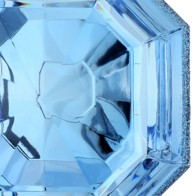 6" Acrylic Square Precious Gem Ornament 