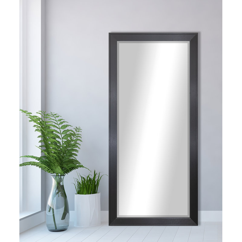Engineered Wood Flat Mirror, 65.5" x 32"