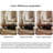 Modern creative storage coffee table set