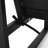 Outdoor Club Chair - Dark Gray Water- Fabric, Aluminum, 25.65"H X 26.6"D 26.05"W Seat Pad,