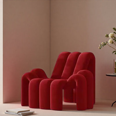 Chaise de loisirs créative simple.
