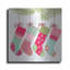 Winston Porter «Stockings» par Art Licensing Studio, art mural en métal-706584319