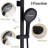 2-Function  Knob Bathtub Faucet Set With Round Handheld Sprayer-117993052