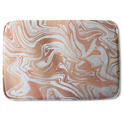 Ajwan Memory Foam Non-Slip Bath Rug