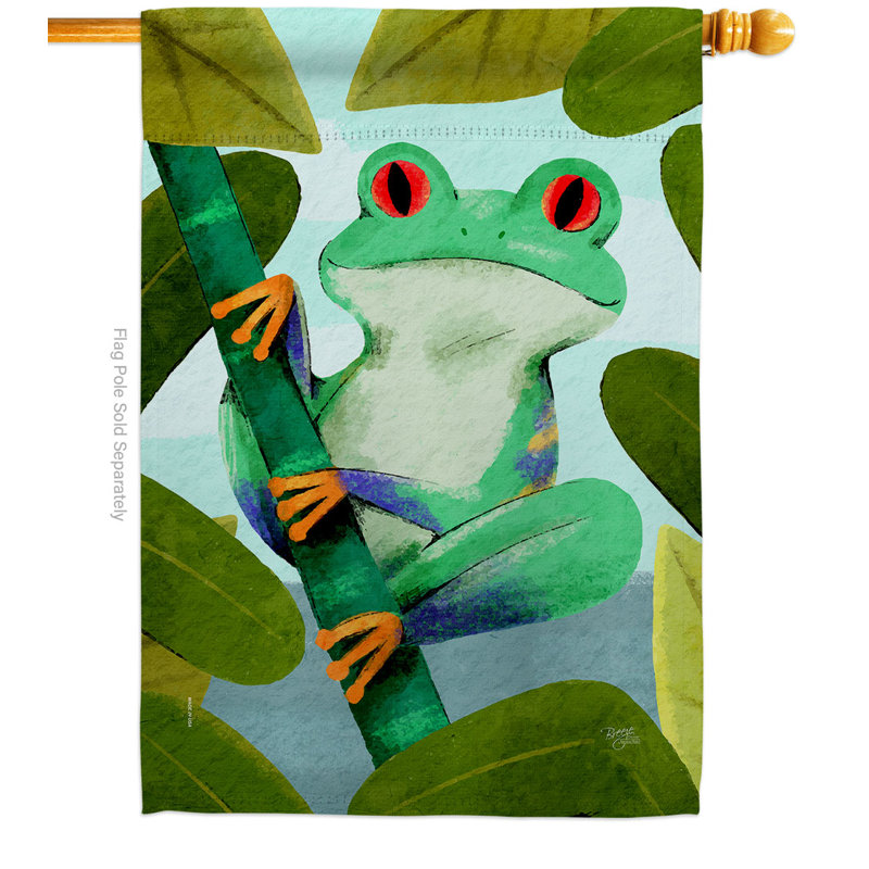 Drapeau de maison à 2 côtés en polyester / mélange de polyester H 40 po x l 28 po