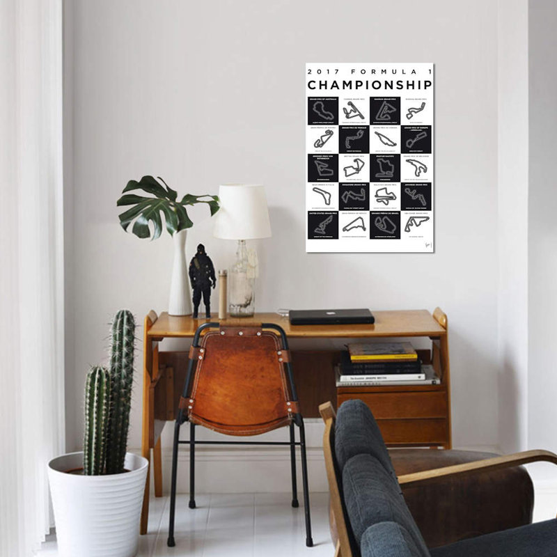 Impression sur toile, "Minimal Movie", H 40 po x l 26 po x P 1,5 po, Toile tendue, Pas de tapis