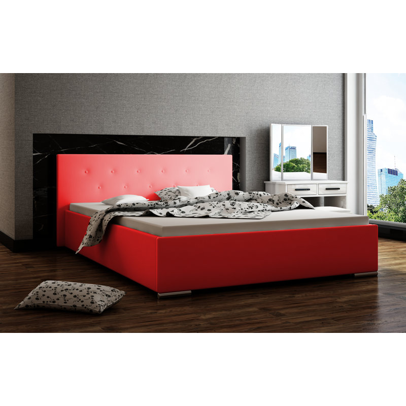 Adelheid Upholstered EU Kingsize - 160 X 200 Cm Bed