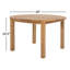 Truro Outdoor Round Teak Dining Table