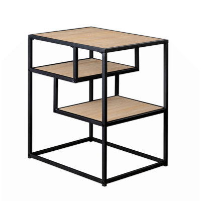 Modern Minimal Floating Shelf Side Table