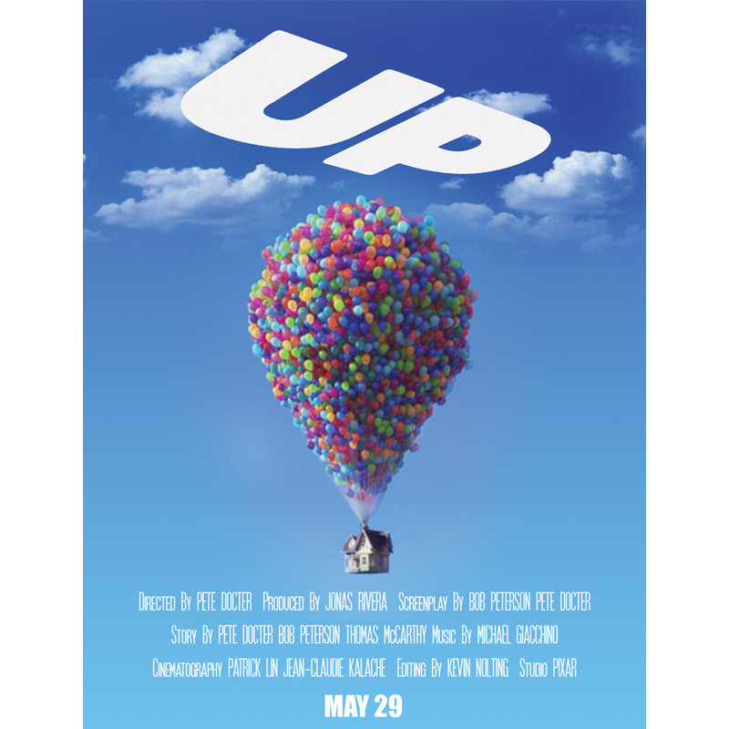 Up, 24" H x 19" W