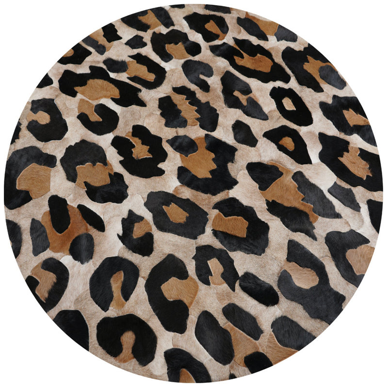 Amur Rug Round - Caramel, Round 6'8"
