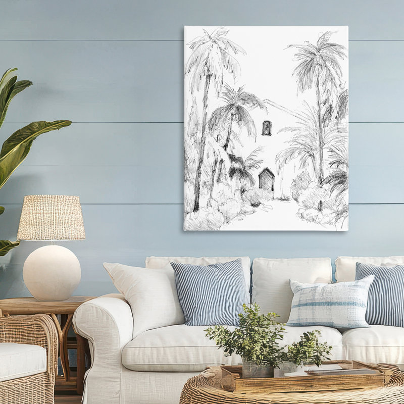 «Island Church», toile par Lanie Loreth, H 48 po x l 36 po