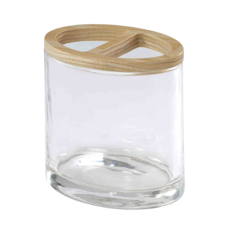 Izod Cove 4-Piece Bath Accessory Set, Clear