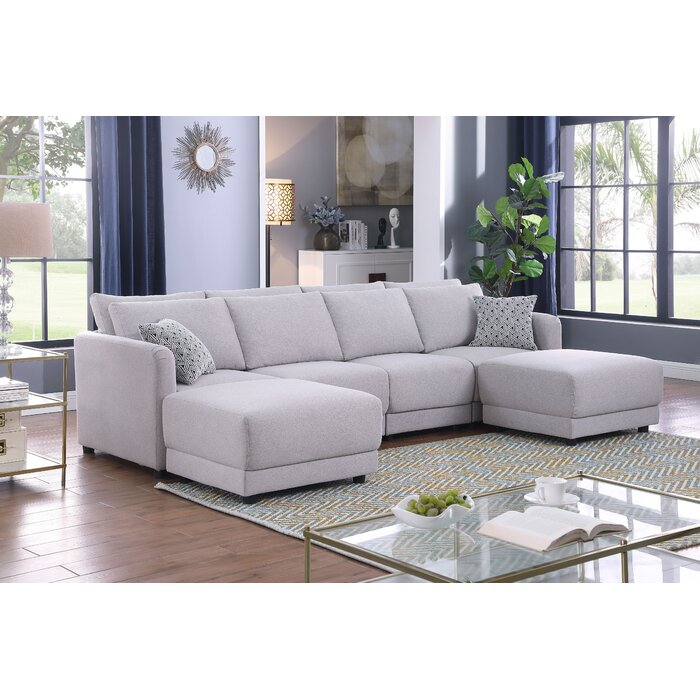 LILOLA 111'' Upholstered Sofa | Wayfair