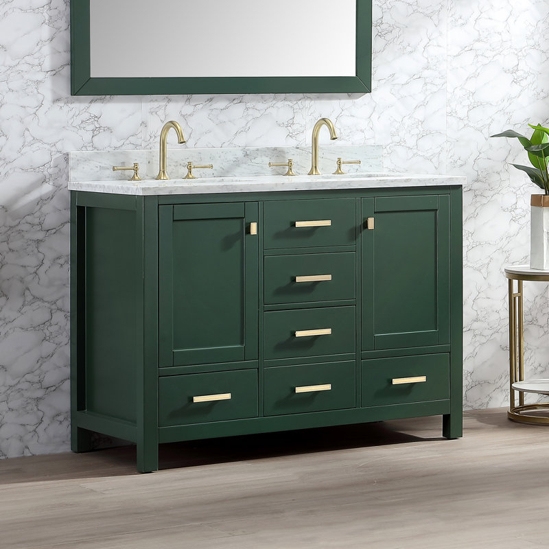 Ensemble de meuble-lavabo double 48 po Whitney
